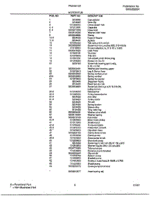 Motor / Tub Page 2 parts for Frigidaire Washer FWX6975E from AppliancePartsPros.com