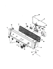 05 - Control Panel parts for Frigidaire Washer FWX445LBS2 from AppliancePartsPros.com