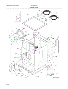 05 - Cabinet / Top parts for Frigidaire Washer GLTF2070CS0 from AppliancePartsPros.com