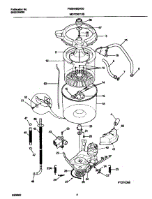 03 - P12t0056 Wshr Mtr,Hose parts for Frigidaire Washer FWS446GHS0 from AppliancePartsPros.com