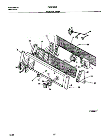 05 - Control Panel parts for Frigidaire Washer FWS745GCS1 from AppliancePartsPros.com