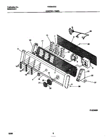 05 - Control Panel parts for Frigidaire Washer FWS845GCT3 from AppliancePartsPros.com