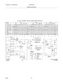 10 - Wiring Diagram parts for Frigidaire Washer FWX221AS2 from AppliancePartsPros.com