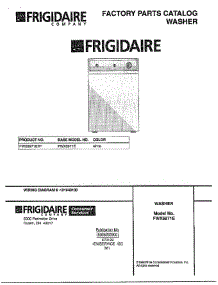 Cover Page Washer parts for Frigidaire Washer FWX6971E from AppliancePartsPros.com