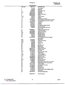 Motor / Tub Page 2 parts for Frigidaire Washer FWX6971E from AppliancePartsPros.com