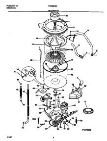 03 - Motor / Tub parts for Frigidaire Washer FWX6975EW1 from AppliancePartsPros.com