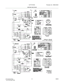 09 - Wiring Diagram parts for Frigidaire Washer GLTF1570ES1 from AppliancePartsPros.com
