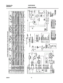 10 - 134052000 Wiring Diagram parts for Frigidaire Washer GLWS1649AS0 from AppliancePartsPros.com