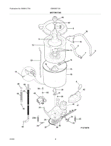05 - Motor / Tub parts for Frigidaire Washer GSWS9719AS2 from AppliancePartsPros.com