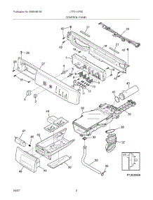 03 - Control Panel parts for Frigidaire Washer LTF2140FS0 from AppliancePartsPros.com