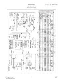 11 - Wiring Diagram parts for Frigidaire Washer NMWS336FS0 from AppliancePartsPros.com