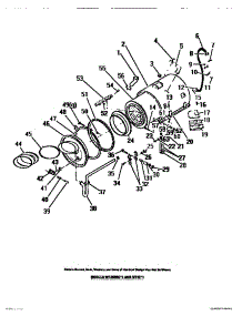 09 - Outer Tub, Inner Tub, Seals, Hoses parts for Frigidaire Washer WF2000CL1 from AppliancePartsPros.com