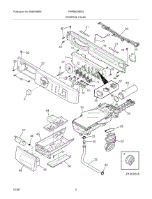 03 - Control Panel parts for Frigidaire Washer FWFB9200ES2 from AppliancePartsPros.com