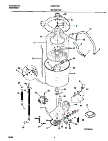 03 - Motor / Tub parts for Frigidaire Washer FWS777GFS0 from AppliancePartsPros.com