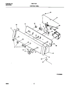 05 - Control Panel parts for Frigidaire Washer FWS777GFS0 from AppliancePartsPros.com