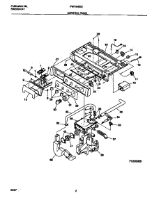 02 - Control Panel parts for Frigidaire Washer FWT445GES1 from AppliancePartsPros.com