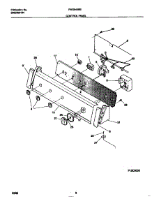05 - Control Panel parts for Frigidaire Washer FWS645RBT3 from AppliancePartsPros.com