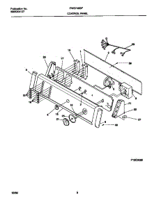 05 - Control  Panel parts for Frigidaire Washer FWS745GFT0 from AppliancePartsPros.com