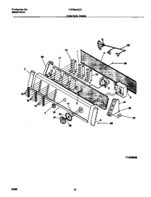 05 - Control Panel parts for Frigidaire Washer FWS845GCT2 from AppliancePartsPros.com
