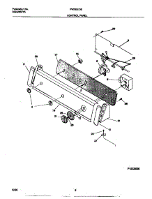 05 - Control Panel parts for Frigidaire Washer FWX6970EW0 from AppliancePartsPros.com