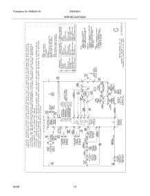 12 - Wiring Diagram parts for Electrolux Dryer EWGD65HIW0 from AppliancePartsPros.com