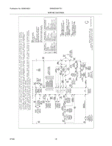 12 - Wiring Diagram parts for Electrolux Dryer EWMGD65HTS1 from AppliancePartsPros.com