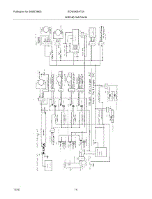 14 - Wiring Diagram parts for Electrolux Dishwasher EIDW6405HT0A from AppliancePartsPros.com