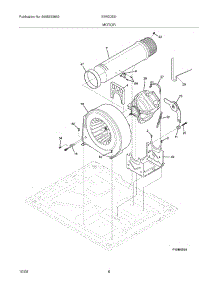 09 - Motor parts for Electrolux Dryer EIMGD55IIW2 from AppliancePartsPros.com