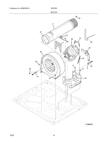 09 - Motor parts for Electrolux Dryer EIGD55IKG2 from AppliancePartsPros.com