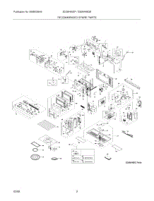 03 - Recommended Spare Parts parts for Electrolux Microwave E30MH65GPSA from AppliancePartsPros.com