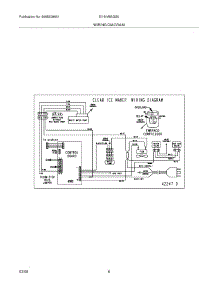 06 - Wiring Diagram parts for Electrolux Ice Machine EI15IM55GS0 from AppliancePartsPros.com