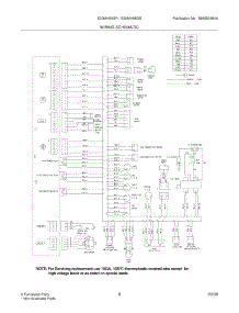 09 - Wiring Schematic parts for Electrolux Microwave E30MH65GPSA from AppliancePartsPros.com
