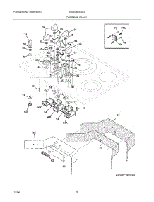 03 - Control Panel parts for Electrolux Cooktop E30EC65ESS3 from AppliancePartsPros.com