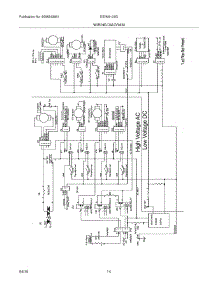 14 - Wiring Diagram parts for Electrolux Dishwasher EIDW6105GS1A from AppliancePartsPros.com