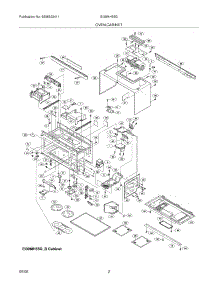 03 - Oven,Cabinet parts for Electrolux Microwave EI30MH55GZA from AppliancePartsPros.com