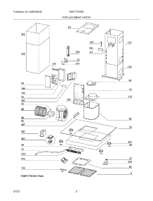 03 - Replacement Parts parts for Electrolux Hood E36PC75GSS from AppliancePartsPros.com