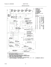 12 - Wiring Diagram parts for Electrolux Range E36GF76HPS3 from AppliancePartsPros.com