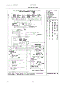 12 - Wiring Diagram parts for Electrolux Range E36DF76GPS5 from AppliancePartsPros.com