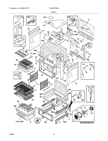 07 - Body parts for Electrolux Range EW30DS65GB2 from AppliancePartsPros.com