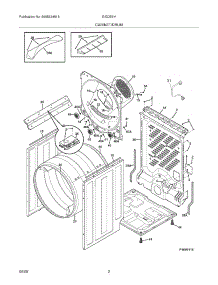 03 - Cabinet / Drum parts for Electrolux Dryer EIGD55HMB0 from AppliancePartsPros.com