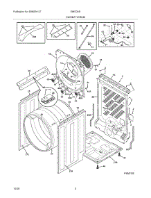 03 - Cabinet / Drum parts for Electrolux Dryer EIMED55IIW0 from AppliancePartsPros.com