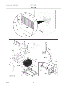 07 - System parts for Electrolux Freezer EILFU17GS0 from AppliancePartsPros.com