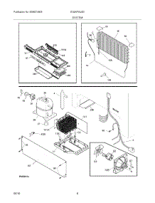 07 - System parts for Electrolux Freezer EI32AF65JS0 from AppliancePartsPros.com