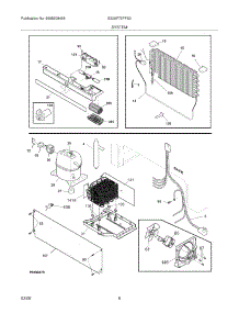 07 - System parts for Electrolux Freezer E32AF75FPS2 from AppliancePartsPros.com