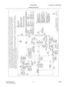 11 - Wiring Diagram parts for Electrolux Dryer SAEQ7000FS0 from AppliancePartsPros.com