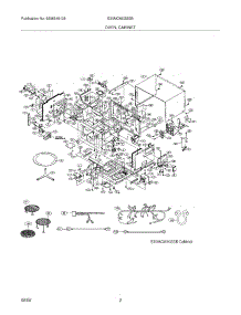 03 - Oven / Cabinet parts for Electrolux Microwave E30MO65GSSB from AppliancePartsPros.com