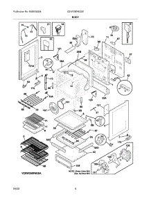 05 - Body parts for Electrolux Range CEW30EF6GSE from AppliancePartsPros.com