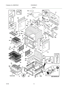 07 - Body parts for Electrolux Range EI30DS55JS1 from AppliancePartsPros.com