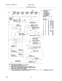 12 - Wiring Diagram parts for Electrolux Range E30GF74HPS2 from AppliancePartsPros.com