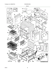 07 - Body parts for Electrolux Range EW30DS6CGS5 from AppliancePartsPros.com